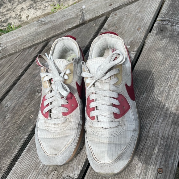 Nike air max 1 size 8.5 women’s 7 us pink grey red - Picture 2 of 7